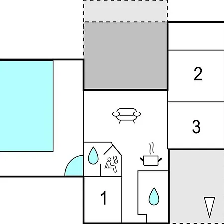 بيت للعطل 3 Bedroom In Hejls